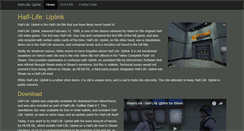 Desktop Screenshot of halflifeuplink.com